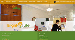 Desktop Screenshot of brightlifedental.com