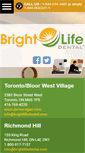 Mobile Screenshot of brightlifedental.com